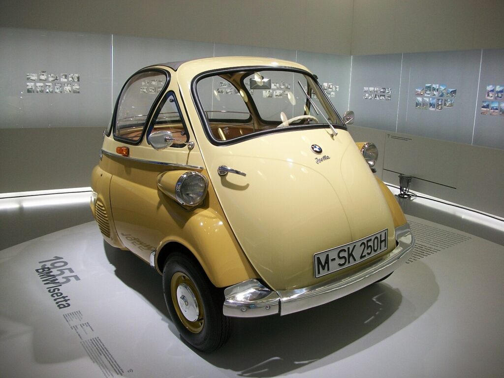 BMW Isetta at the BMW Museum in Munich