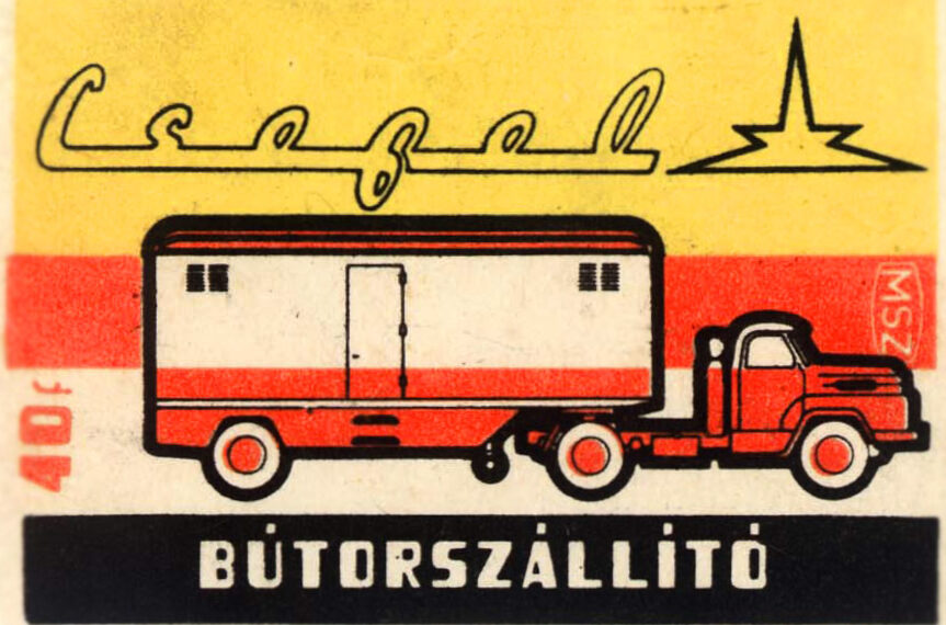 csepel-trucks-match-label-1960s-years-Hungary-wiki-Takkk